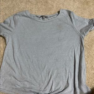 Blue Charlotte Russe Crop top